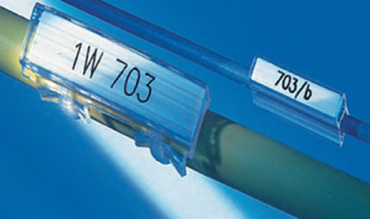 Single wire and conduit labelling